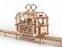 Деревянный 3D конструктор Ugears "Трамвай с рельсами" - 70008