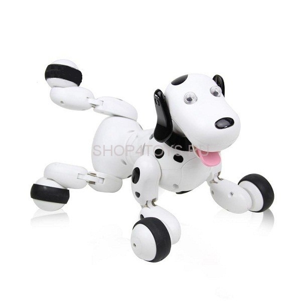 Робот-собака HappyCow Smart Dog Black - 777-338 на радиоуправлении