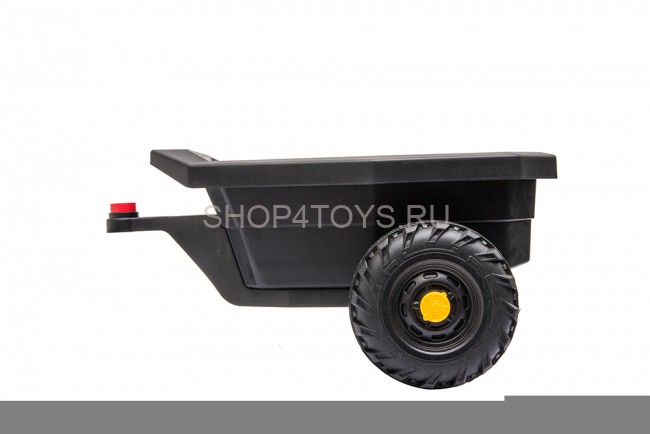 Детский электромобиль Bettyma квадроцикл с прицепом 2WD 12V - BDM0926-BLACK