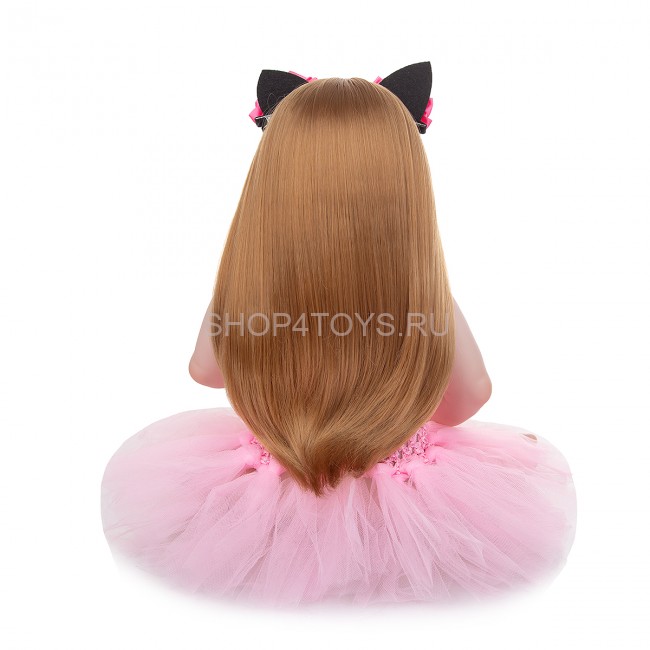 Реборн с силиконовым телом Викки