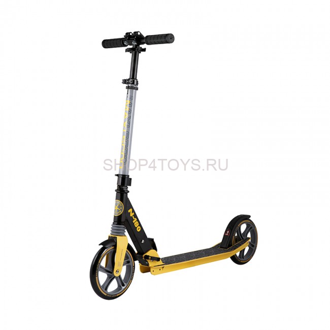 Самокат Двухколесный Складной, Желтый - MSC-N180-Y Самокат Двухколесный Складной, Желтый - MSC-N180-Y