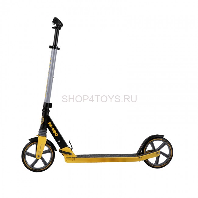 Самокат Двухколесный Складной, Желтый - MSC-N180-Y Самокат Двухколесный Складной, Желтый - MSC-N180-Y