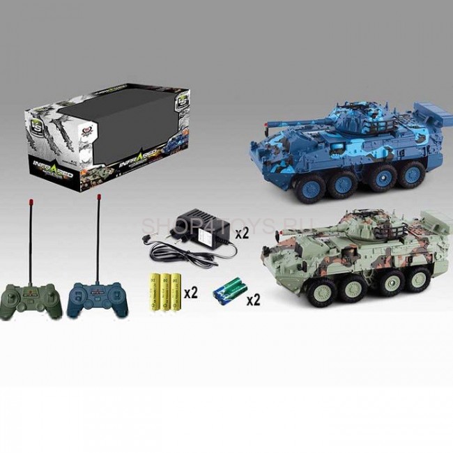 Радиоуправляемый бой БТРов - 333-ZJ11 Радиоуправляемый бой БТРов - 333-ZJ11