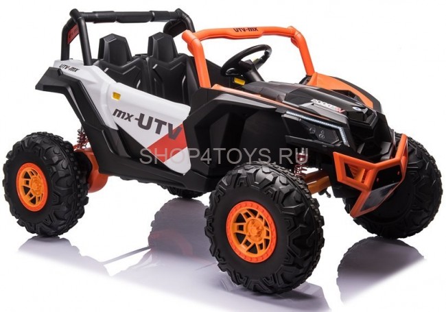 Детский электромобиль XMX Багги (оранжевый, MP4, EVA, 4WD, 24V) - XMX613-4WD-24V-ORANGE-MP4