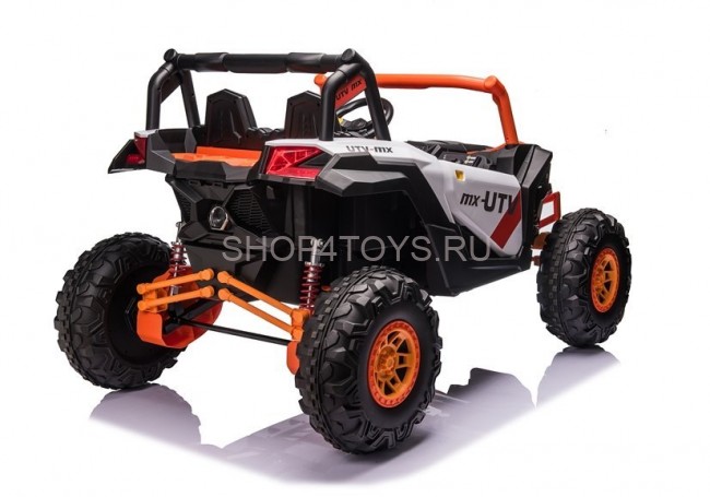Детский электромобиль XMX Багги (оранжевый, MP4, EVA, 4WD, 24V) - XMX613-4WD-24V-ORANGE-MP4
