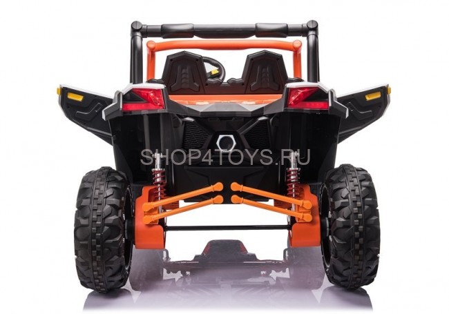 Детский электромобиль XMX Багги (оранжевый, MP4, EVA, 4WD, 24V) - XMX613-4WD-24V-ORANGE-MP4