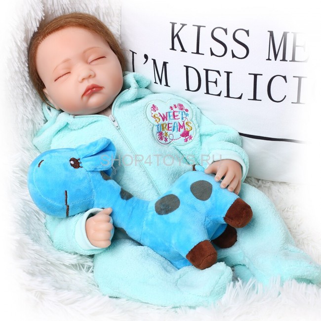 Реборн спящий мальчик Костик