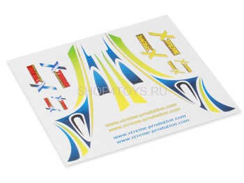 Наклейки для кабины Xtreme Color - ESK010-CS Наклейки для кабины Xtreme Color - ESK010-CS для вертолета E sky Honey Bee King 2