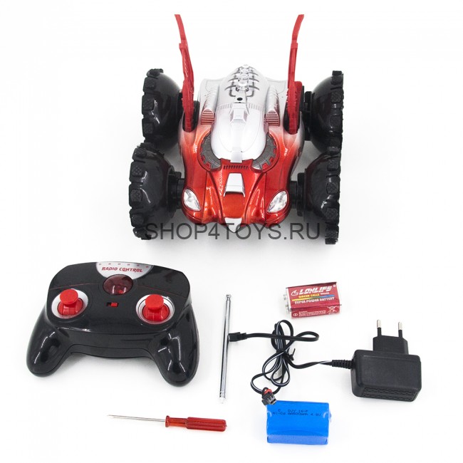 Радиоуправляемая амбифия перевертыш YED Red Aqua Stunt - YE8881-R Радиоуправляемая амбифия перевертыш YED Red Aqua Stunt - YE8881-R