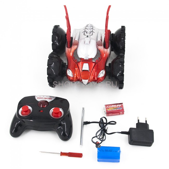 Радиоуправляемая амбифия перевертыш YED Red Aqua Stunt - YE8881-R Радиоуправляемая амбифия перевертыш YED Red Aqua Stunt - YE8881-R