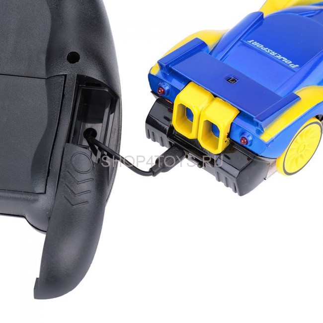 Радиоуправляемая антигравитационная машинка Wall Climber - FY828 Радиоуправляемая антигравитационная машинка Wall Climber - FY828