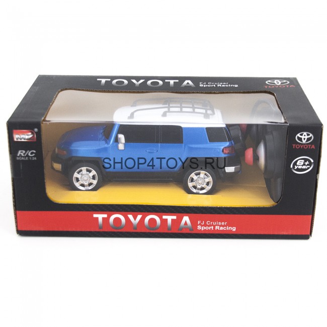 Радиоуправляемая машина Toyota FJ Cruiser Blue 1:24 - 27055-B Радиоуправляемая машина Toyota FJ Cruiser Blue 1:24 - 27055-B
