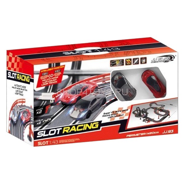 Гоночный трек Ралли от сети длина трека 1420 см 1:43 - JJ93-2 Гоночный трек Ралли от сети длина трека 1420 см 1:43 - JJ93-2