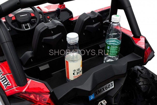 Двухместный полноприводный электромобиль Red Spider UTV-MX Buggy 12V - XMX603-RED-PAINT