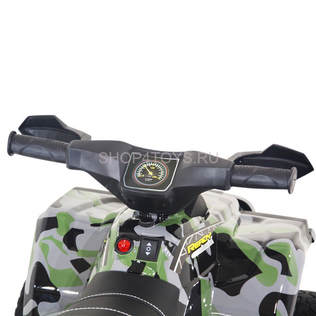 Детский квадроцикл 6V на резиновых колесах - XH116-CAMO-PAINT