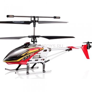 Радиоуправляемый вертолет с гироскопом Syma S37 2.4G - S37G Радиоуправляемый вертолет SYMA s37 – отличный выбор, как для начинающего, так и для более опытного любителя радиоуправляемых игрушек.