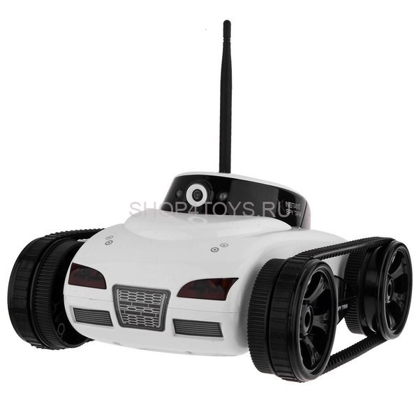 Радиоуправляемый танк-шпион Happy Cow I-Spy с камерой WiFi - 777-287 Радиоуправляемый танк-шпион Happy Cow I-Spy с камерой WiFi - 777-287