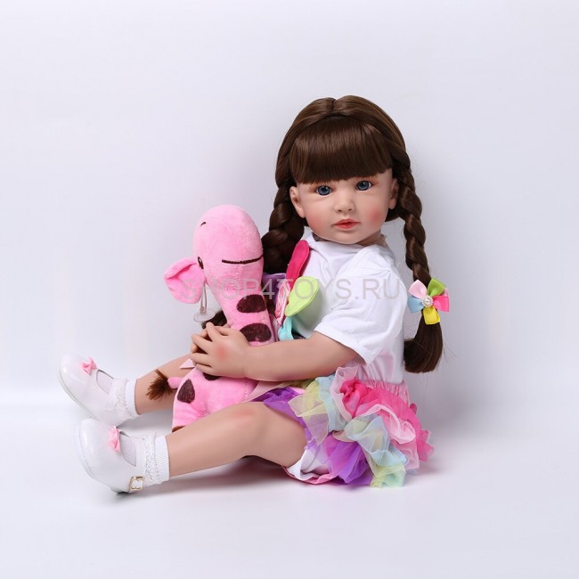 Реборн с косами Иринка