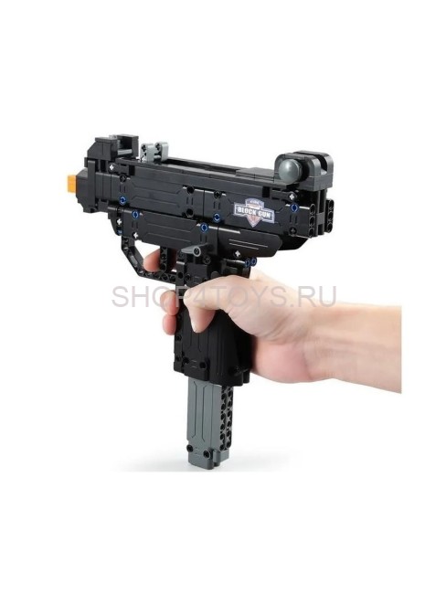 Конструктор CADA deTech Пистолет-пулемет Узи Desert Falcon, 359 деталей - C81008W