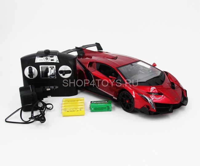 Радиоуправляемая машина MZ Lamborghini Veneno Red 1:14 - 2289J Радиоуправляемая машина MZ Lamborghini Veneno Red 1:14 - 2289J