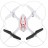 Радиоуправляемый квадрокоптер Syma X11 Hornet 6AXIS 2.4G - SYMA-X11