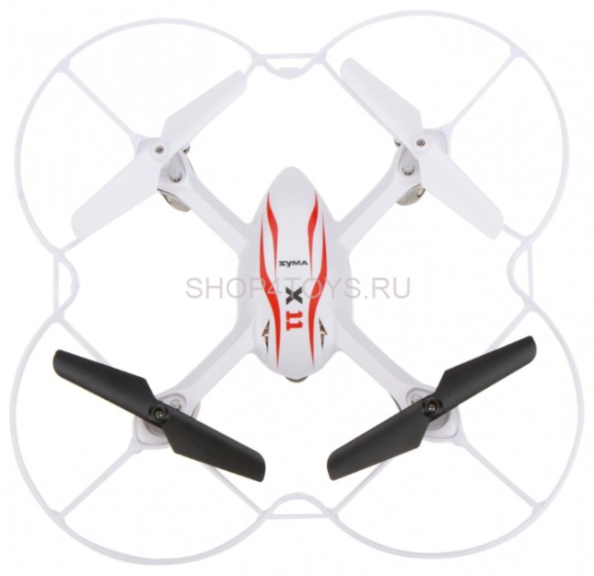 Радиоуправляемый квадрокоптер Syma X11 Hornet 6AXIS 2.4G - SYMA-X11 Радиоуправляемый квадрокоптер Syma X11 Hornet 6AXIS 2.4G - SYMA-X11