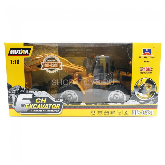 Радиоуправляемый экскаватор HUI NA TOYS масштаб 1:16 - HN1530 Радиоуправляемый экскаватор HUI NA TOYS масштаб 1:16 - HN1530