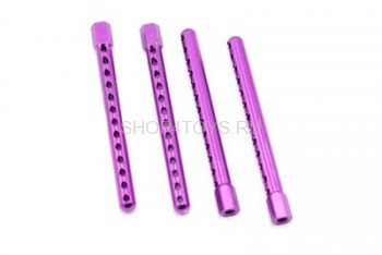 Алюминиевый держатель корпуса для масштаба 1:10 (4 штуки) - HSP02144B Алюминиевый держатель корпуса для масштаба 1:10 (4 штуки) - HSP02144B