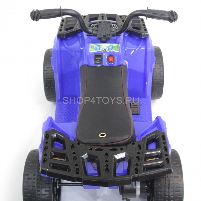 Детский квадроцикл R1 на резиновых колесах 6V - 3201-BLUE Детский квадроцикл R1 на резиновых колесах 6V - 3201-BLUE