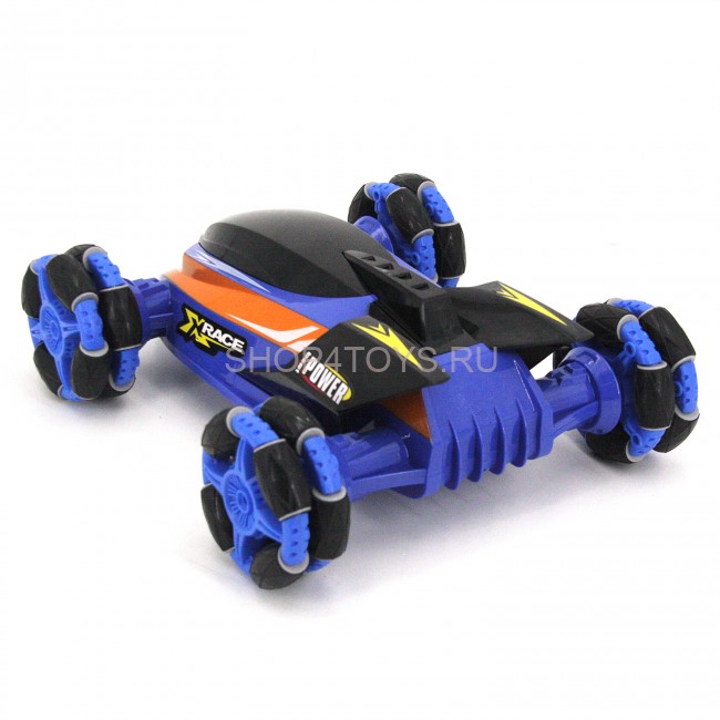 Радиоуправляемая машина для дрифта на роликовых колесах 1:14 - 955-90-BLUE