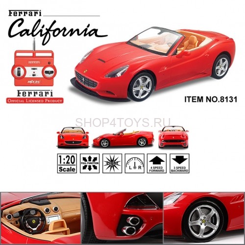 Радиоуправляемая машина MJX Ferrari California 1:20 - 8131 Радиоуправляемая машина MJX Ferrari California 1:20 - 8131