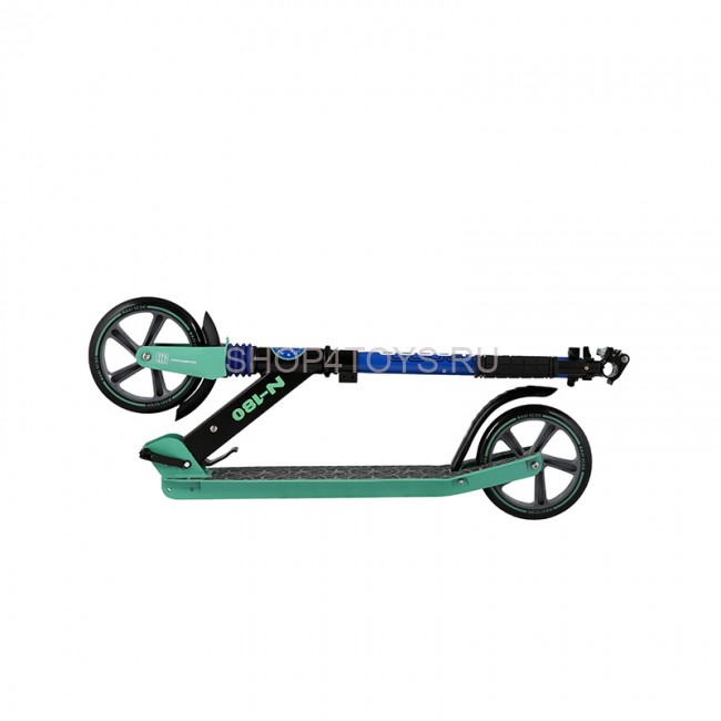 Самокат Двухколесный Складной, Зеленый - MSC-N180-GR Самокат Двухколесный Складной, Зеленый - MSC-N180-GR