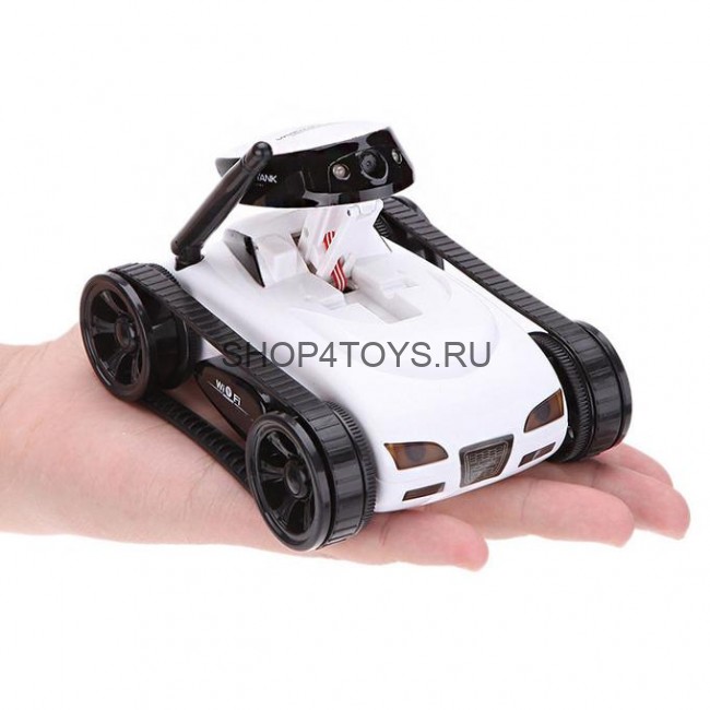 Радиоуправляемый мини танк-шпион Happy Cow I-Spy с камерой WiFi - 777-270