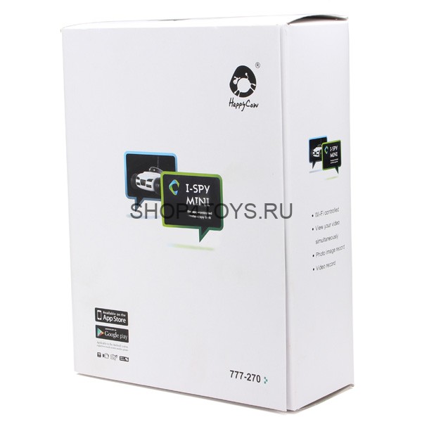 Радиоуправляемый мини танк-шпион Happy Cow I-Spy с камерой WiFi - 777-270