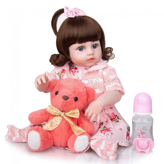 Реборн силиконовая Настасья