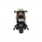 Детский электромотоцикл Kawasaki Ninja (12V, EVA, спидометр, ручка газа) - DLS07-BLACK