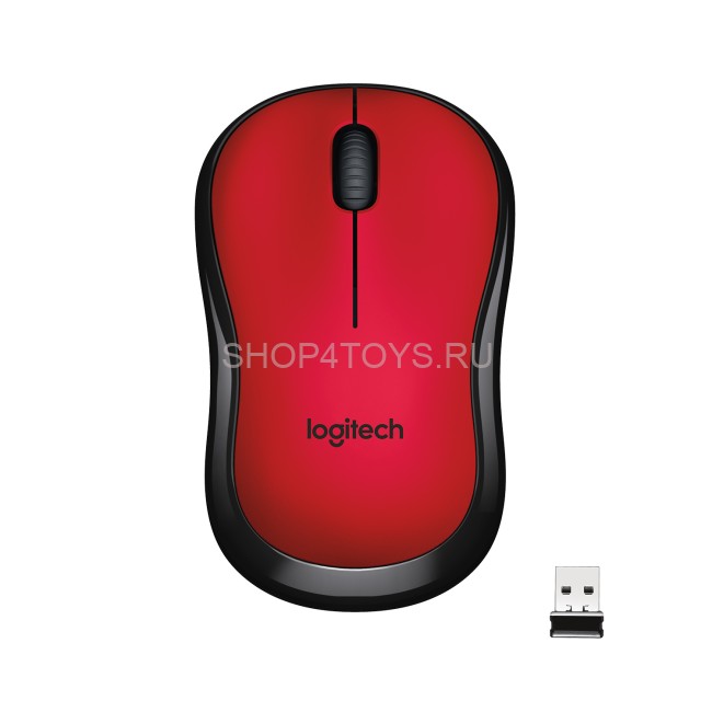 Беспроводная мышь Logitech M220 Silent Red - 910-004897 Беспроводная мышь Logitech M220 Silent Red - 910-004897
