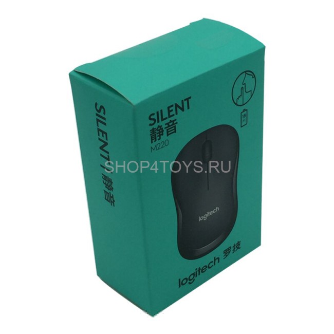 Беспроводная мышь Logitech M220 Silent Red - 910-004897 Беспроводная мышь Logitech M220 Silent Red - 910-004897