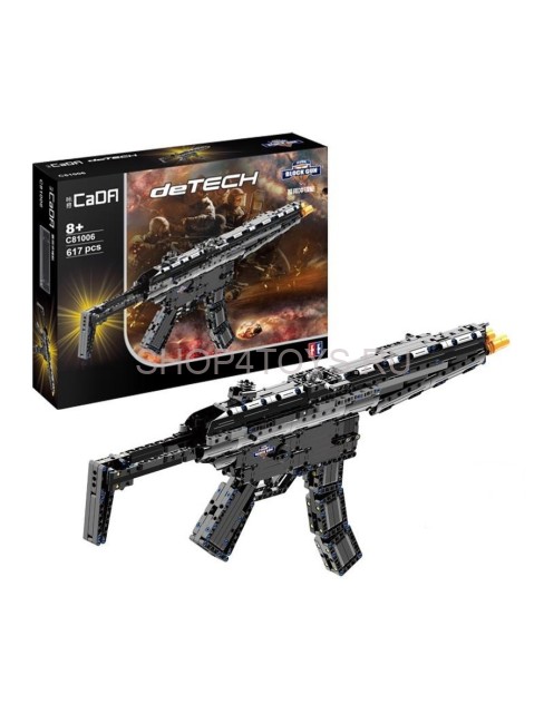 Конструктор Cada deTech Пулемет MP5, 617 деталей - C81006W Конструктор Cada deTech Пулемет MP5, 617 деталей - C81006W