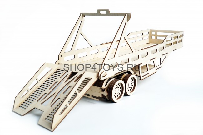 Конструктор 3D деревянный подвижный Lemmo Автовоз - ГР-4 Конструктор 3D деревянный подвижный Lemmo Автовоз - ГР-4
