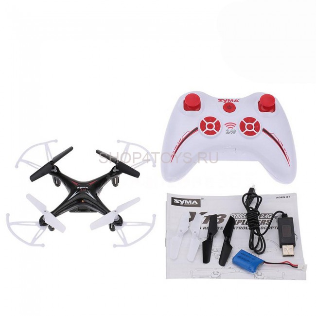 Радиоуправляемый квадрокоптер Syma X13 Storm 6AXIS 2.4G - SYMA-X13 Радиоуправляемый квадрокоптер Syma X13 Storm 6AXIS 2.4G - SYMA-X13