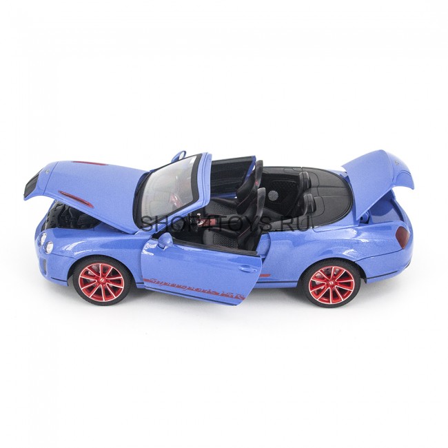 Радиоуправляемая машина MZ Bentley Continental GT Supersport ISR 2011 Blue 1:14, открываюся двери и капот - MZ-2249J-B Радиоуправляемая машина MZ Bentley Continental GT Supersport ISR 2011 Blue 1:14, открываюся двери и капот - MZ-2249J-B