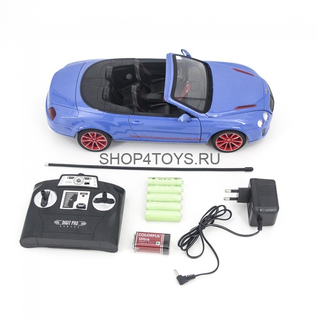 Радиоуправляемая машина MZ Bentley Continental GT Supersport ISR 2011 Blue 1:14, открываюся двери и капот - MZ-2249J-B Радиоуправляемая машина MZ Bentley Continental GT Supersport ISR 2011 Blue 1:14, открываюся двери и капот - MZ-2249J-B