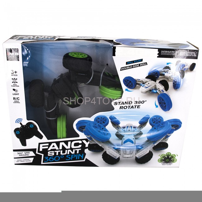 Радиоуправляемая машина Перевертыш Fancy Stunt Black 2.4G - 5588-608