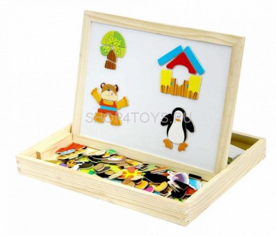 Двухсторонняя магнитная доска с подставкой и магнитами (Животные) - 2015-1 Двухсторонняя магнитная доска с подставкой и магнитами (Животные) - 2015-1