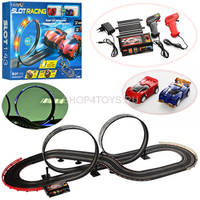 Гоночный трек Ралли от сети длина трека 500 см 1:43 - JJ83-2 Гоночный трек Ралли от сети длина трека 500 см 1:43 - JJ83-2