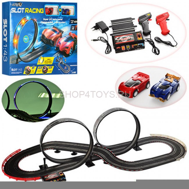 Гоночный трек Ралли от сети длина трека 500 см 1:43 - JJ83-2 Гоночный трек Ралли от сети длина трека 500 см 1:43 - JJ83-2