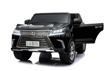 Детский электромобиль Lexus LX570 4WD MP3 - DK-LX570-BLACK-PAINT Детский электромобиль Lexus LX570 4WD MP3 - DK-LX570-BLACK-PAINT – это легендарный двухместный внедорожник с полным приводом для детей в возрасте от 1 года до 8 лет.