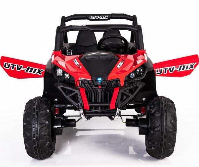 Двухместный полноприводный электромобиль Red UTV-MX Buggy 12V MP4 - XMX603-RED-MP4