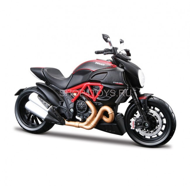 Металлическая модель Maisto Ducati Diavel Carbon 1:12 - 39196 Металлическая модель Maisto Ducati Diavel Carbon 1:12 - 39196